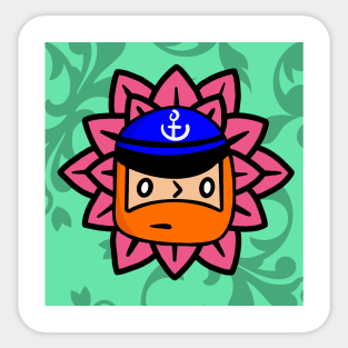 Flower sailor Sticker